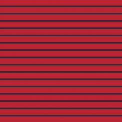 French Terry Streifen Rot 