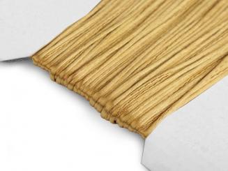 Satinschnur für Kumihimo 1 mm Gold 25 Meter 