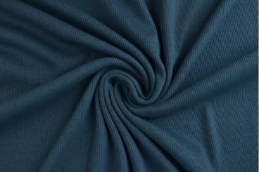 Jersey Rib Dunkel Blau 