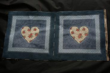 Kissen Panel Herz 