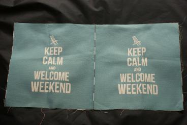 Kissen Panel Keep Calm 