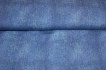 Baumwolljersey in Jeansoptik dunkel Blau 
