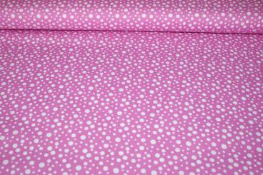 Baumwoll Pünktli Rosa 