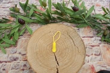 Zipper Schlaufe / RV-Anhänger Gelb 