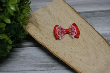 Schleife Gross mit Spitze Rot 