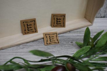 SnapPap Label Liebe, Lebe, Lache 