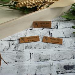 Label Naturleder Mädchen 