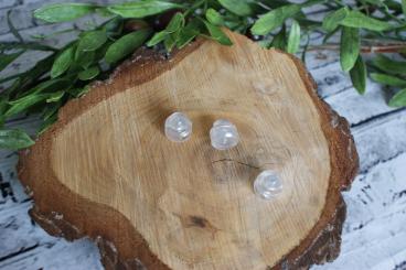 Kordelstopper 2 löchrig durchsichtig 