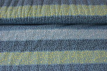 Baumwolljersey Streifen_Punkte blau 
