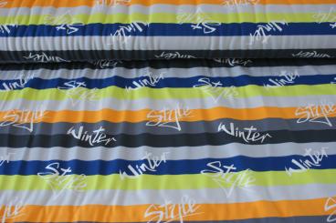 Baumwolljersey Style orange 