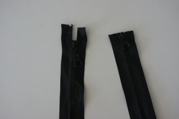 2 Weg Reissverschluss schwarz 70 cm 