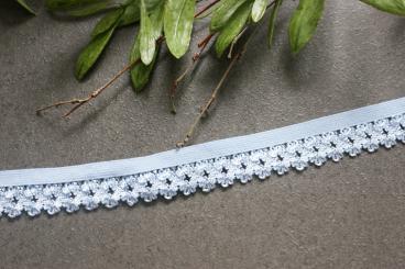 Elastische Spitze Hellblau 