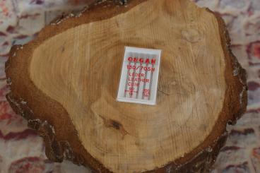 Nähmaschienen Nadeln, Leder 