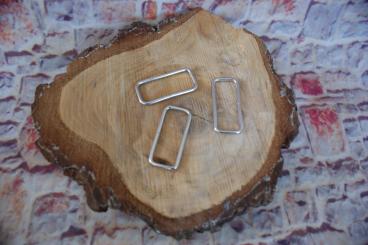 Schlaufe vierkantig / Taschenschlaufen Breite 39 mm 