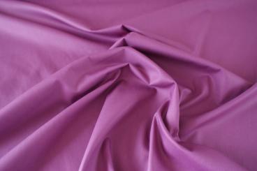 Baumwollstoff Uni - Beere 