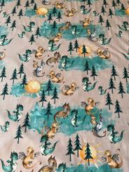 Baumwolljersey süsse Drachen 