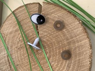 Sicherheitsaugen 16 x21 mm 