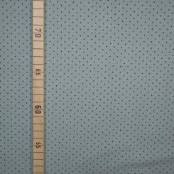 Bündchen Minidots - 70 cm breit - Blau 2 