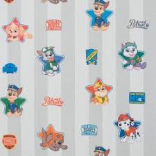 DISNEY Baumwollstoff grau Paw Patrol 