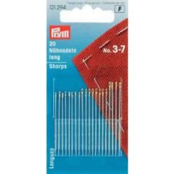 Nähnadeln lang - 20 Stück - No. 3-7 - Prym 
