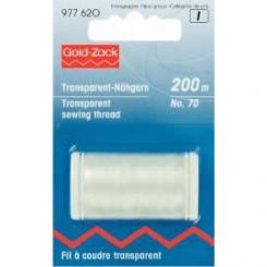 Nähgarn transparent - No. 70 - 200m Rolle 