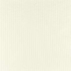 Waffel-Jersey Offweiss 