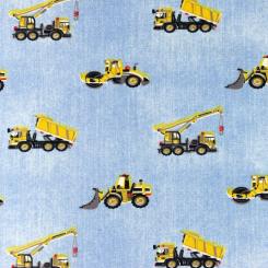 Jersey Jeans Baufahrzeuge (Blau) 