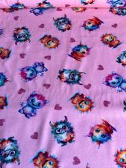 Baumwolljersey Mönsterli 