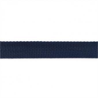 Gurtband Polypropylen - 25 mm Uni - Dunkelblau 