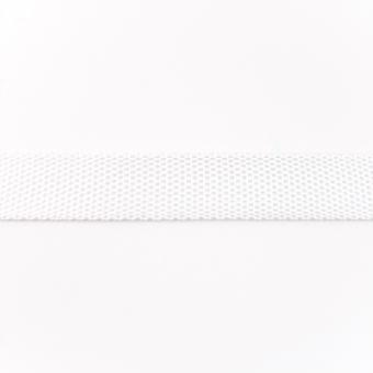 Gurtband Polypropylen - 25 mm Uni - Weiss 