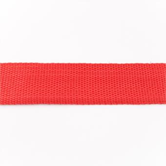 Gurtband Polypropylen - 40 mm Uni - Rot 