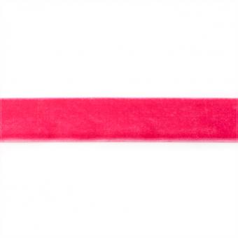 Samtband 25 mm - Fuchsia 