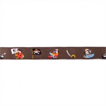 Webband - KH Pirat Braun - 15 mm 