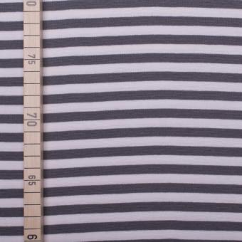 Bündchen Ringel Midi - 70 cm breit - Grau 