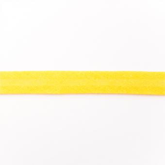 Schrägband Uni, 3 m Stück - Gelb 