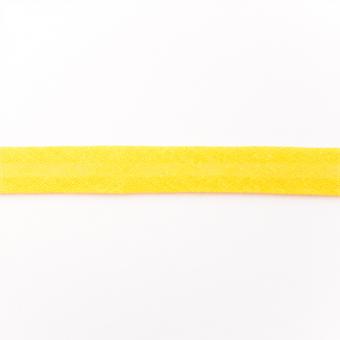 Schrägband Uni, 3 m Stück - Gelb 