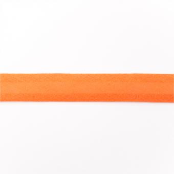 Schrägband Uni, 3 m Stück - Orange 
