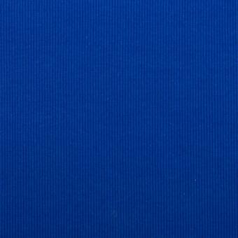 Bündchen Rippe 2x2 - 70 cm breit - Kobalt 