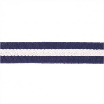 Gurtband 40 mm Streife Breit - Dunke Blau 