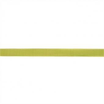 Gummibandband Colour Line 15 mm, 2 Meter - Dunkel Lime 