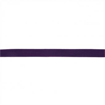 Gummibandband Colour Line 15 mm, 2 Meter - Violett 