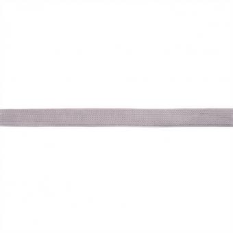 Gummibandband Colour Line 15 mm, 2 Meter - Hell Grau 