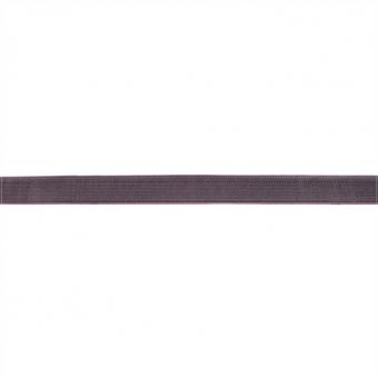 Gummibandband Colour Line 15 mm, 2 Meter - Dunkel Grau 