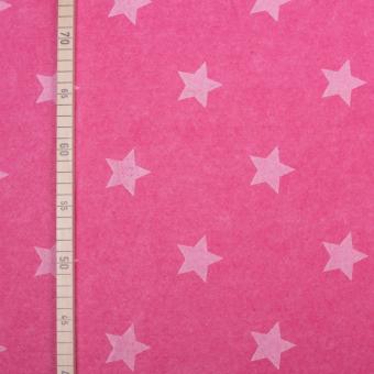 Filz mit Sternen 90 cm - 3 mm stark - Pink Melange 