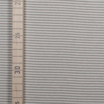 Bündchen Ringel - 70 cm breit - Beige-Weiss 