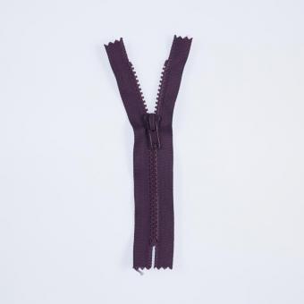 Reissverschluss Kunststoff (NT) 15 cm - Aubergine 