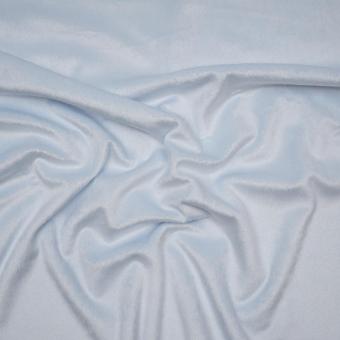 Kuschelfleece Uni - Babyblau - 150cm breit 