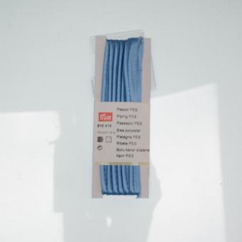 PES Paspelband - Blau - 10 mm - 1,5 Meter 