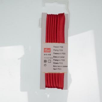 PES Paspelband - Rot - 10 mm - 1,5 Meter 