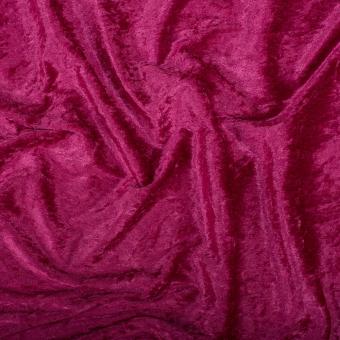 Pannesamt Stoff - Pink 